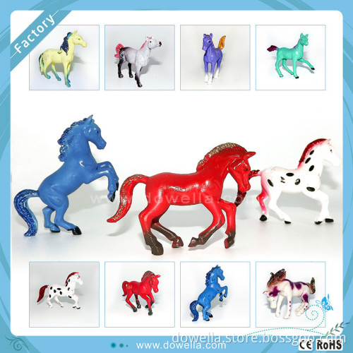 factory price 7.2cm Mini cute horse toy,lovely pony figure